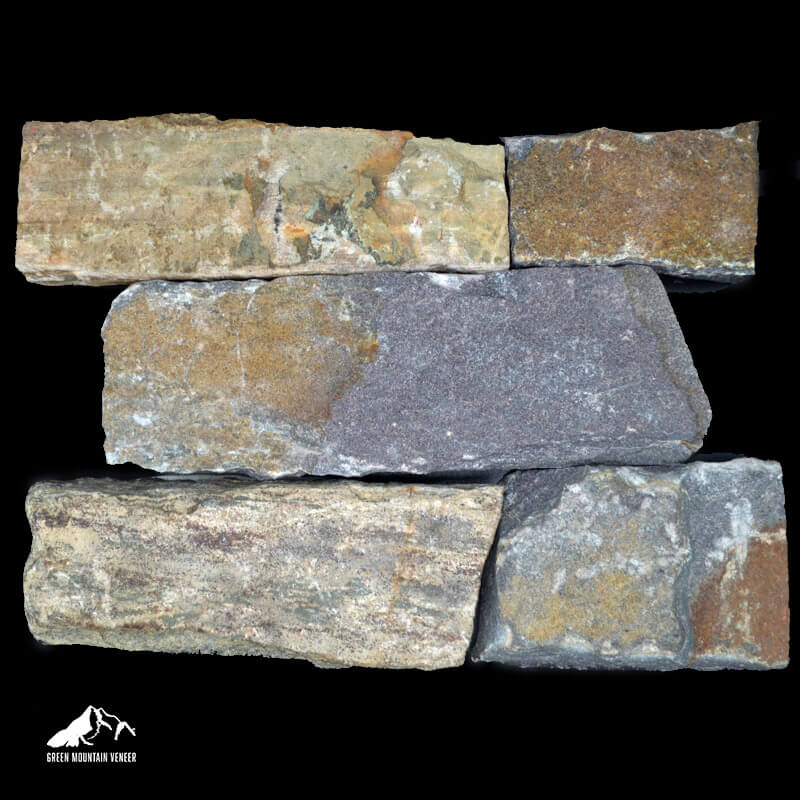 Ledge Cut Natural stone, American Granite