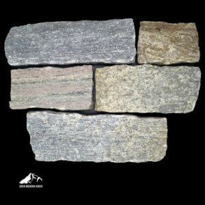 Ticonderoga Granite Ledge Thinstone Veneer